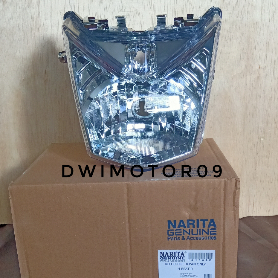 reflektor beat fi 2013 headlamp mika kaca lampu depan beat fi