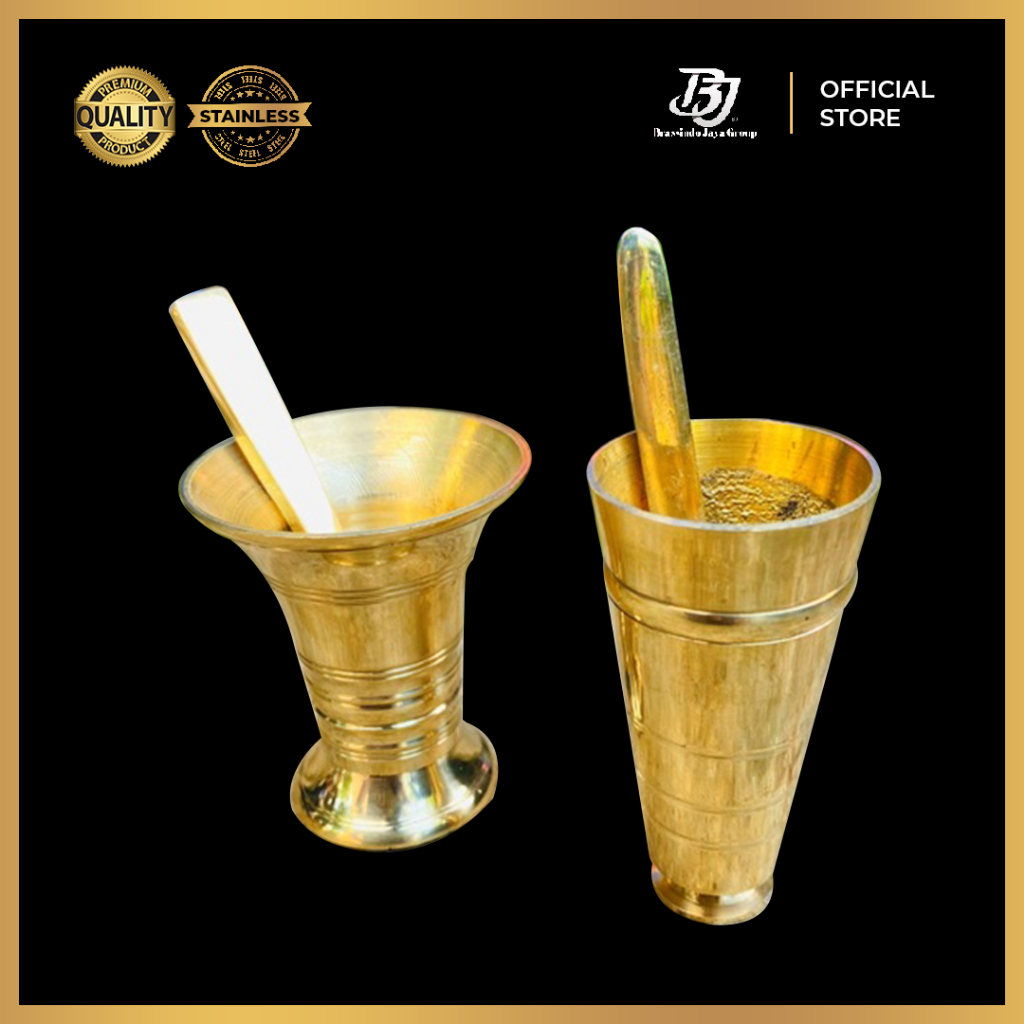 Alat Tumbuk Sirih Bahan Kuningan / Cocoh Tumbukan