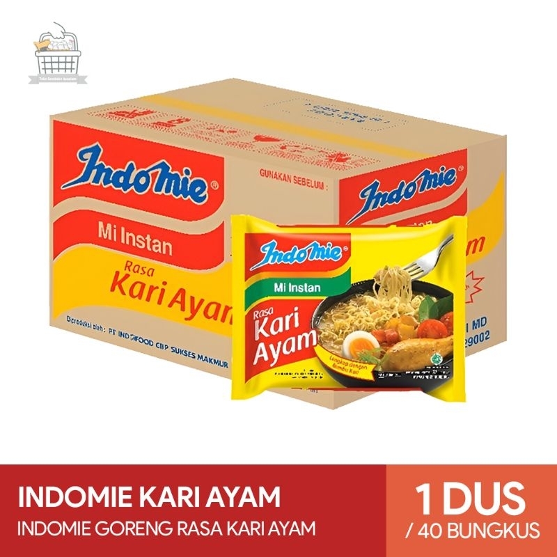 Indomie Kari Ayam - Indomie Rasa Kari Ayam 1 Dus