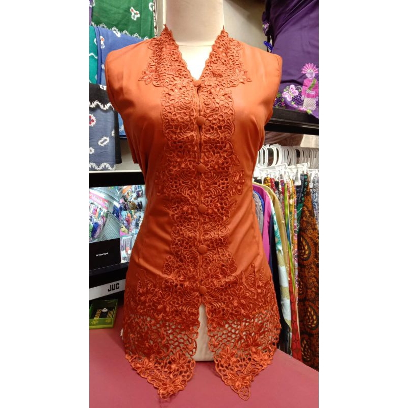 Kebaya Encim Senada~Encim Seragam Kerja~Kebaya Pesta~Jumbo LD. 130~Atasannya Aja