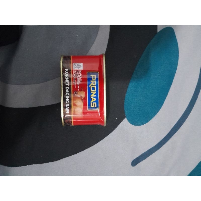 

pronas kornet sapi kemasan kaleng 198gr