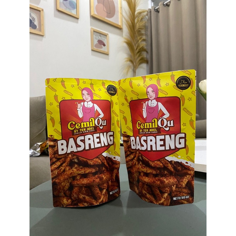 

Paket Berdua‼️(2pcs basreng pedas by teh adel)