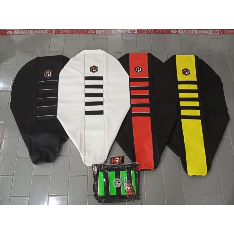 Kulit Jok Seat Cover Kulit Jok HRV 3 Line Universal KLX 150 BF DTRACKER CRF 150L