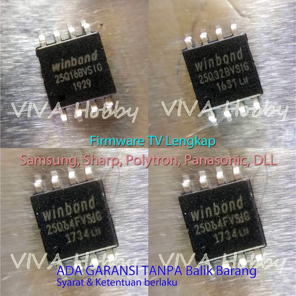 Isi Firmware TV CHANGHONG ic merk Winbond