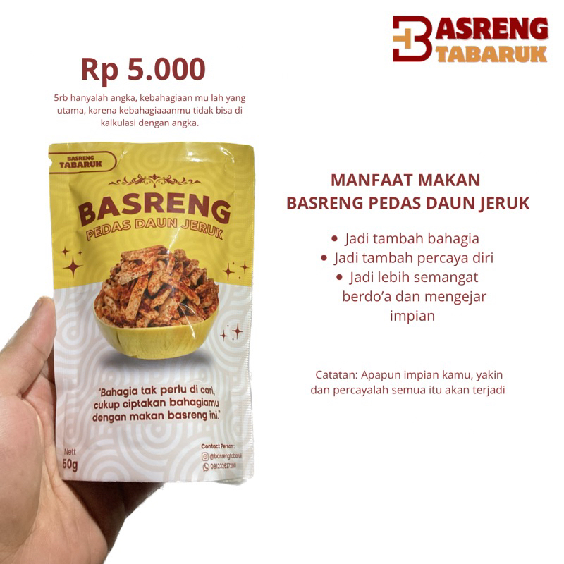 

BASRENG PEDAS DAUN JERUK