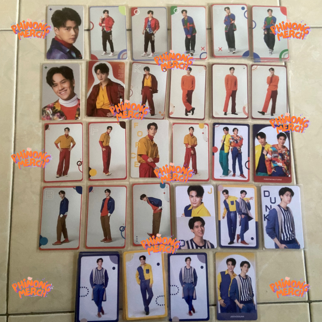 [READY | ONSALE] SUPER COLOR PHOTOCARD GMMTV | NEWWIEE | TAY TAWAN | NANON | OHM PAWAT | KRIST PERAW