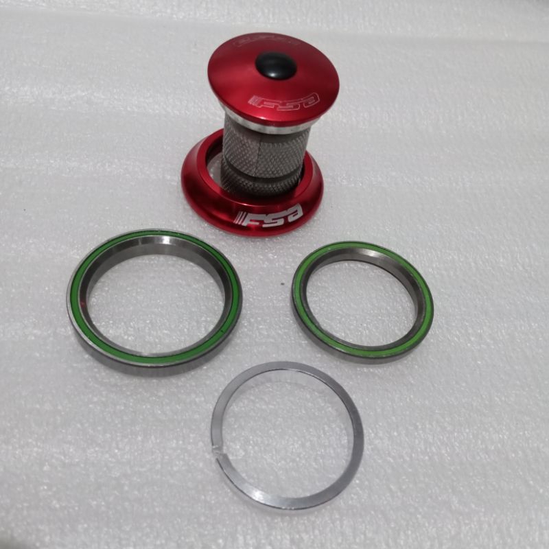 HeadSet Bearing Sepeda FSA Overdrive Integrated Merah