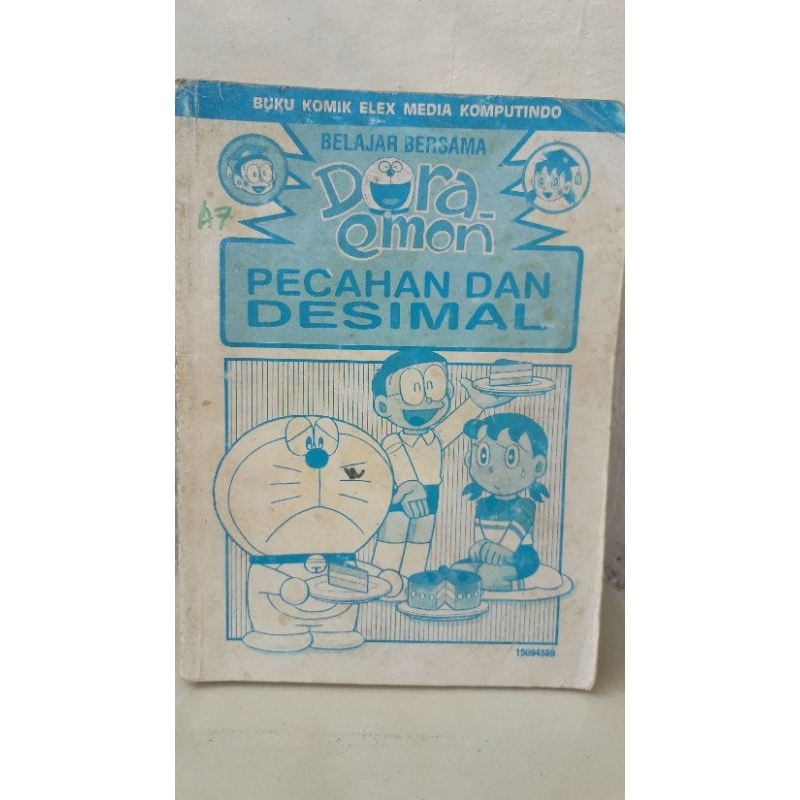 buku doraemon belajar bersama doraemon pecahan dan desimal