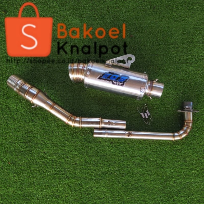 Knalpot Kolong bawah DOS Jupiter Z Vega Blade Revo Karisma Z1 Kirana Smash Shogun