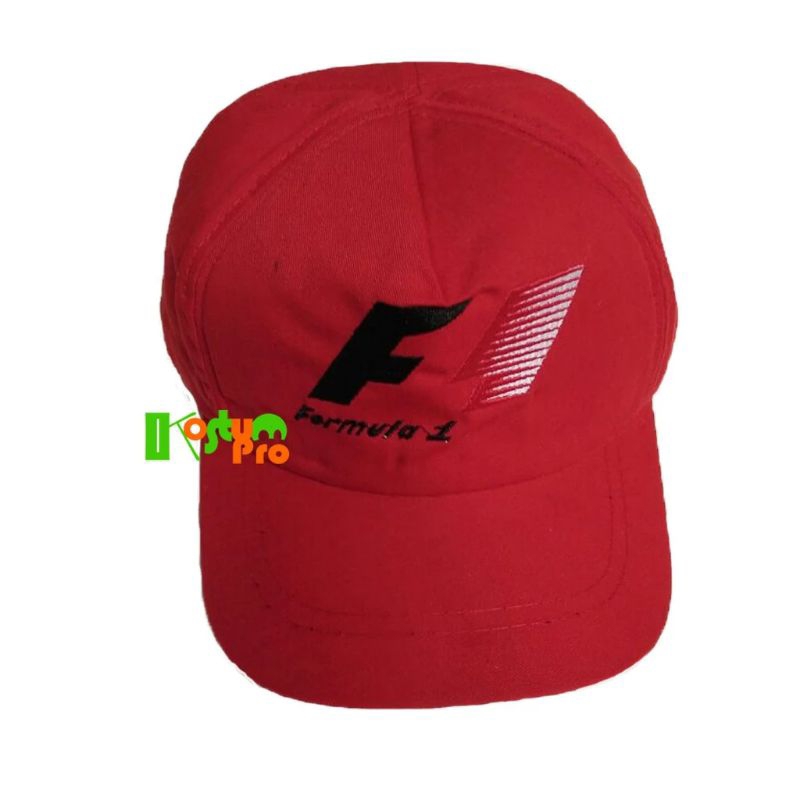 Topi pembalap logo F1 utk anak-anak