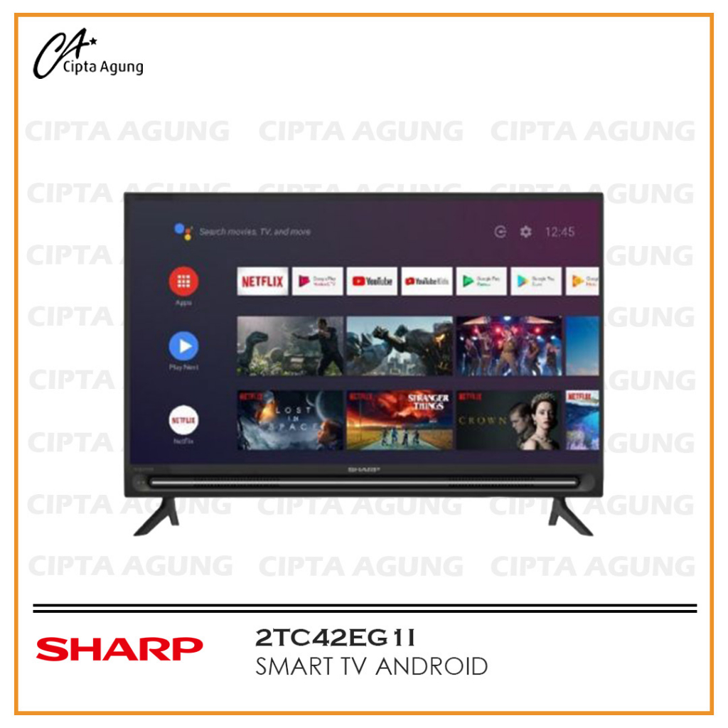Sharp Aquos Smart Android LED TV 2TC42EG1I 42 Inch