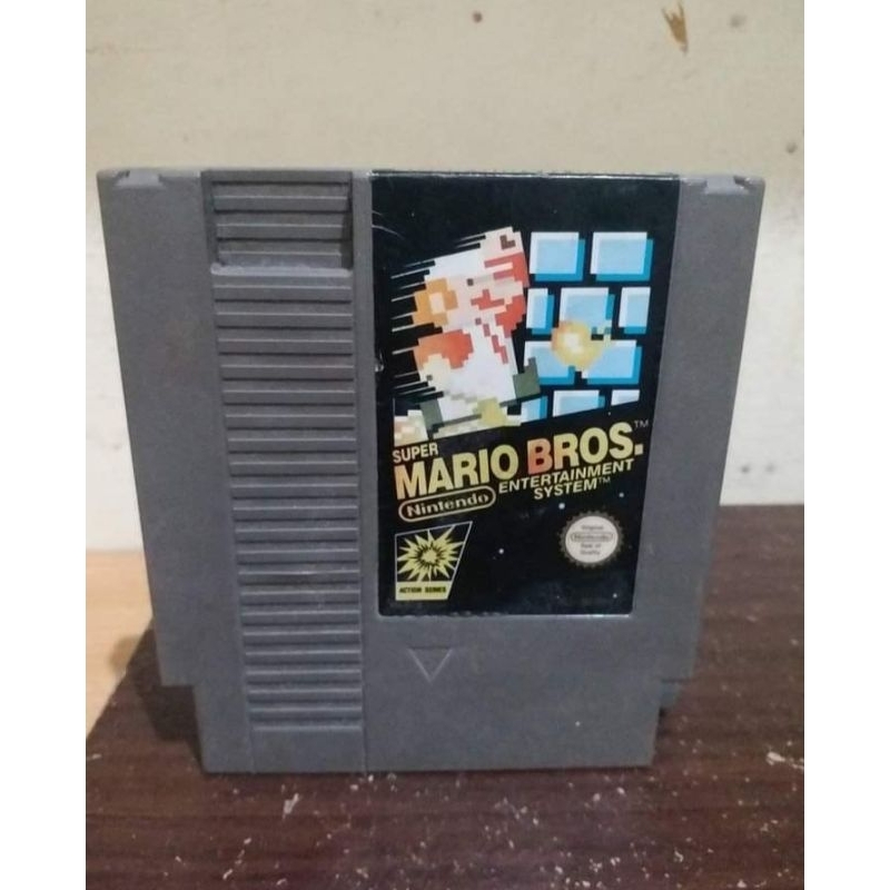kaset ori nintendo nes super mario bros