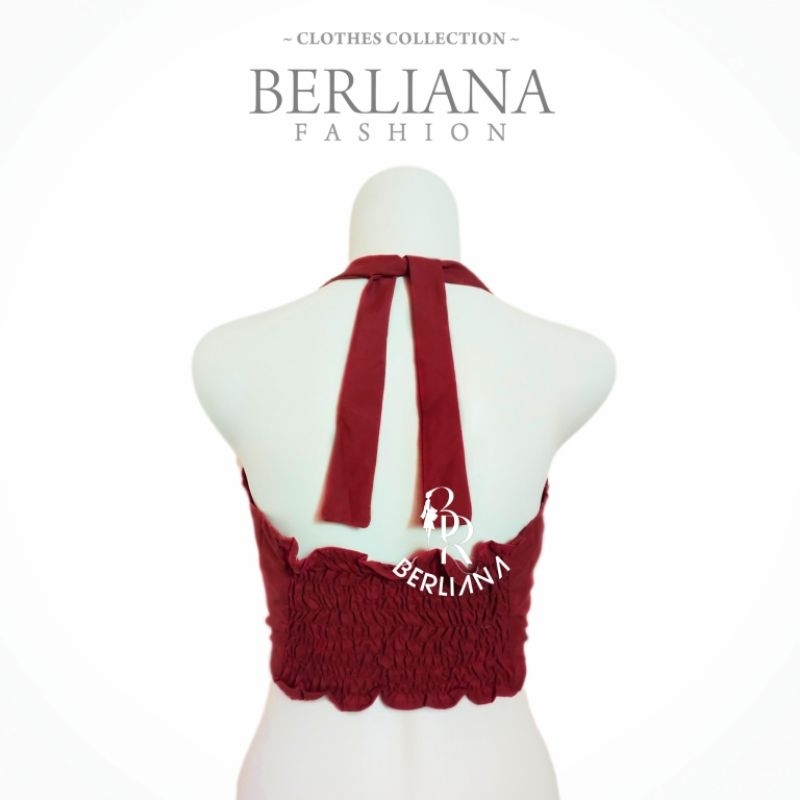 KATLYSE VEST/ ROMPI/ OUTER RED VELVET - BERLIANA FASHION