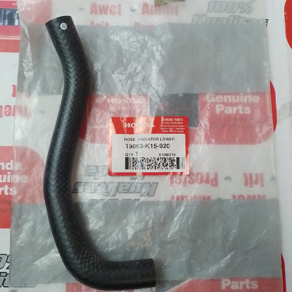 Selang radiator hose radiator lower CB150R StreetFire K15G (2015 - 2018) CBR 150R K45G (2016 - 2018)