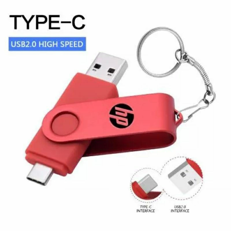 Flashdisk Hp otg type C 128gb