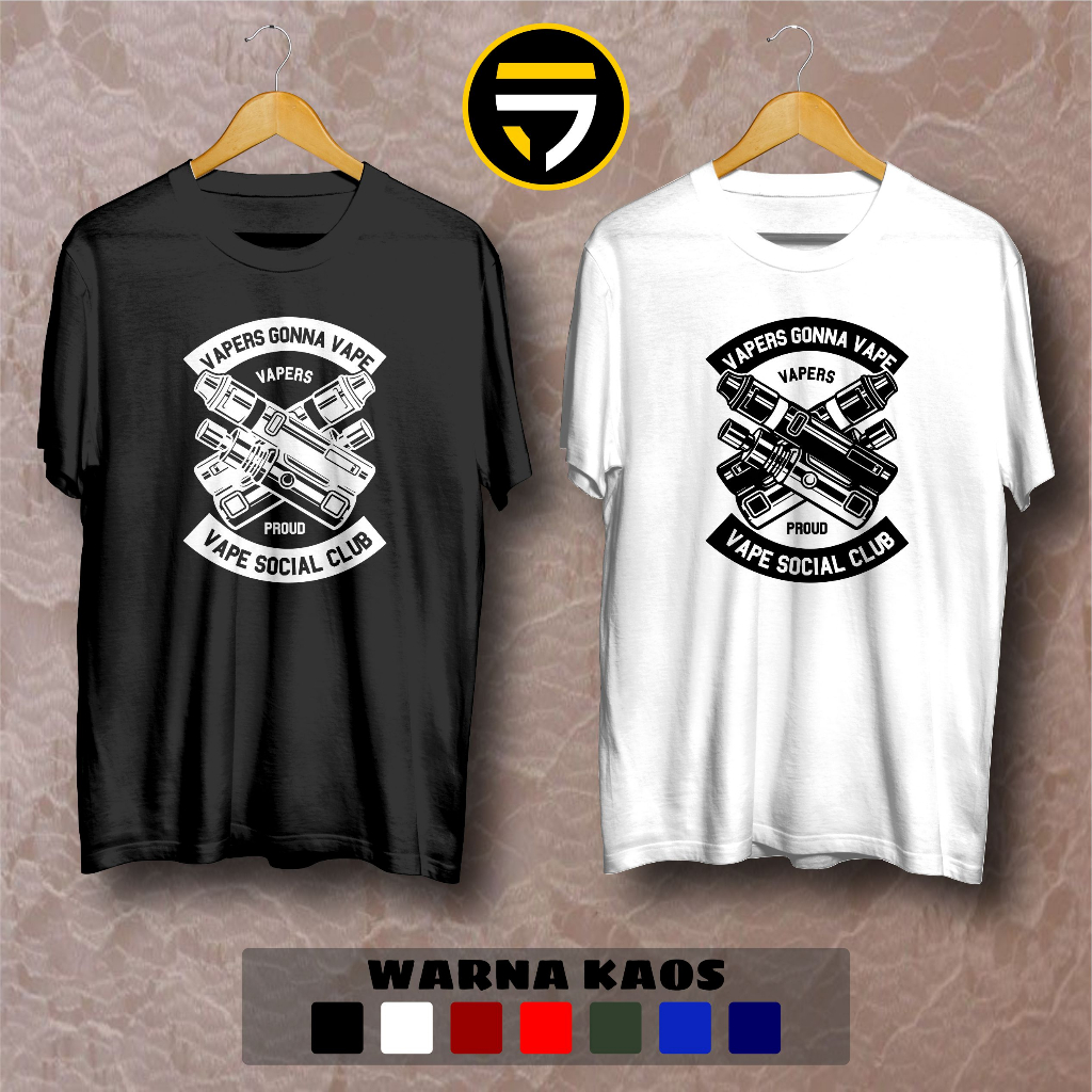 Kaos Vapers Gonna Vape Bahan Premium
