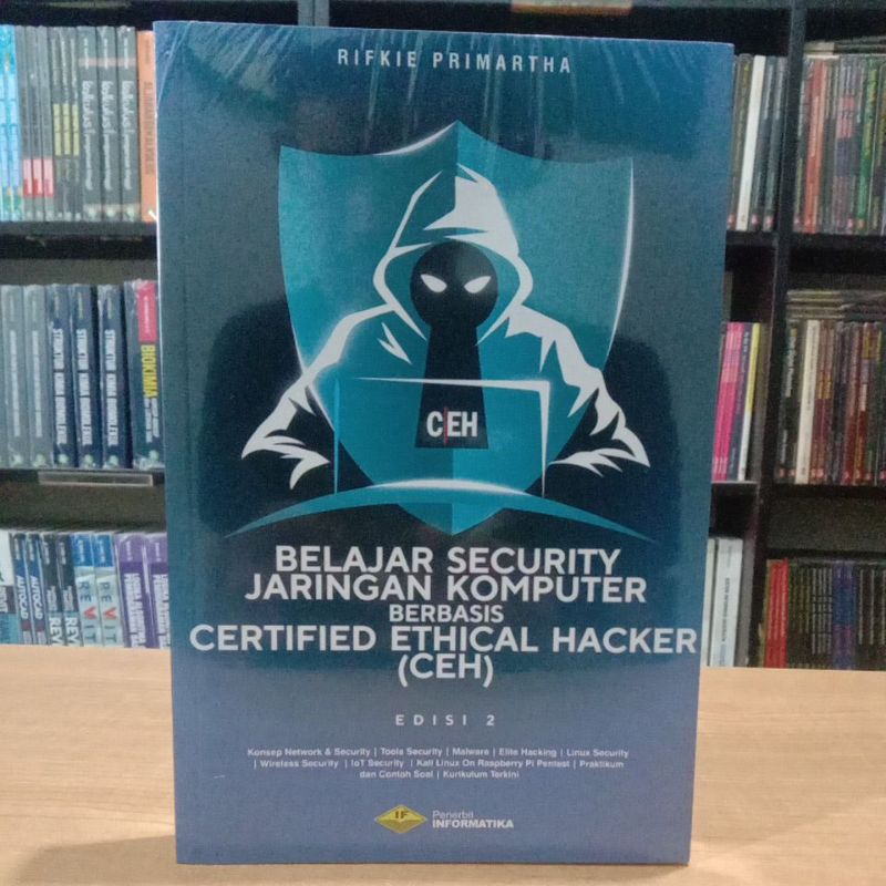 buku belajar security jaringan komputer berbasis certified ethical hacker CEH