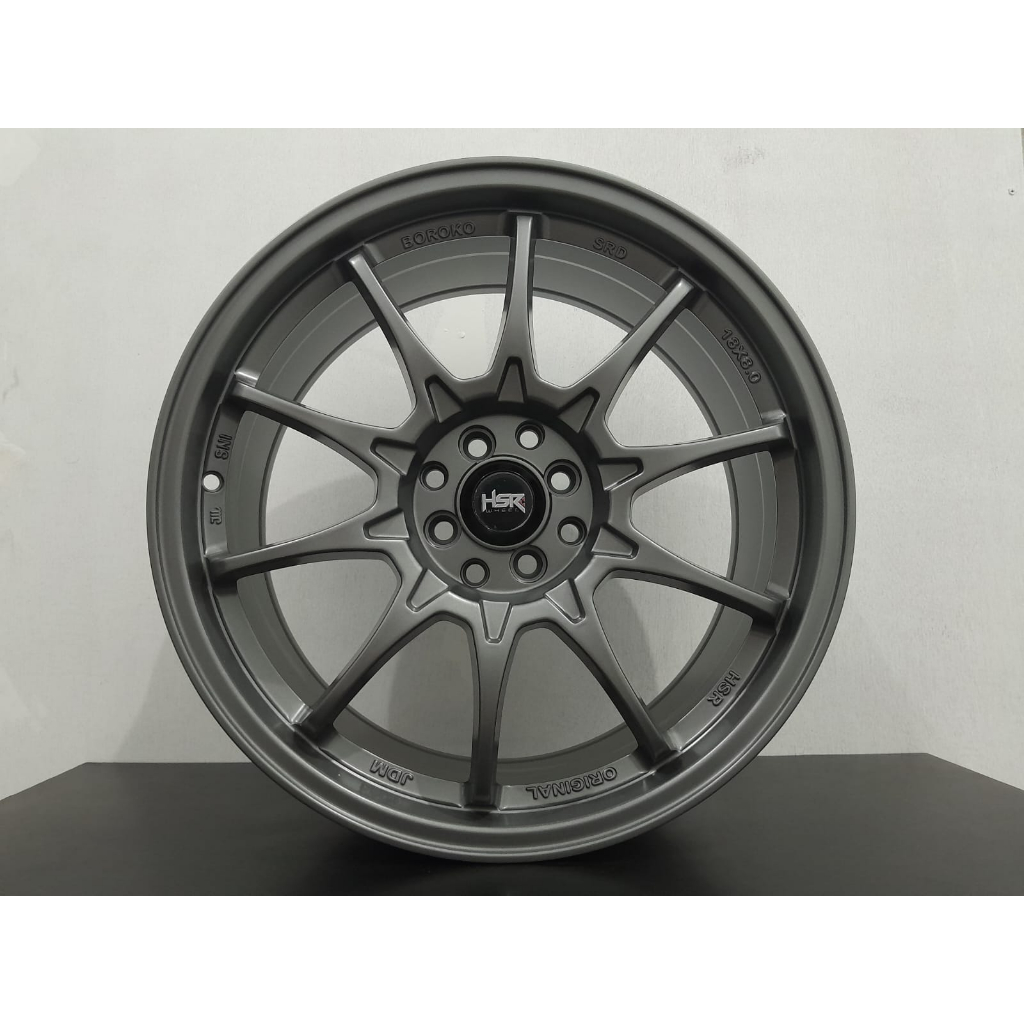 Pelek Mobil R18 untuk Mobilio Yaris Baleno Avega Avanza dll HSR BOROKO SRD Ring 18