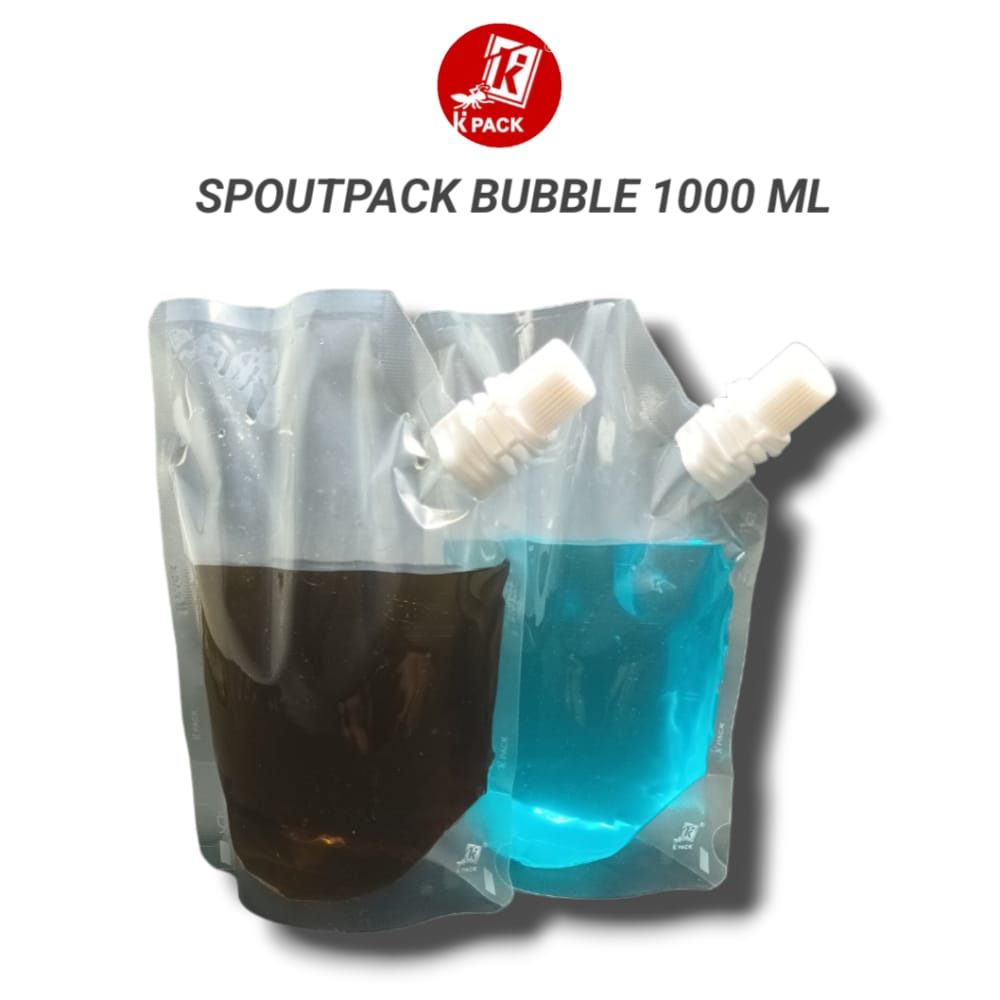 STANDING POUCH SPOUTPACK 1000 ML  PLASTIK KEMASAN CAIRAN