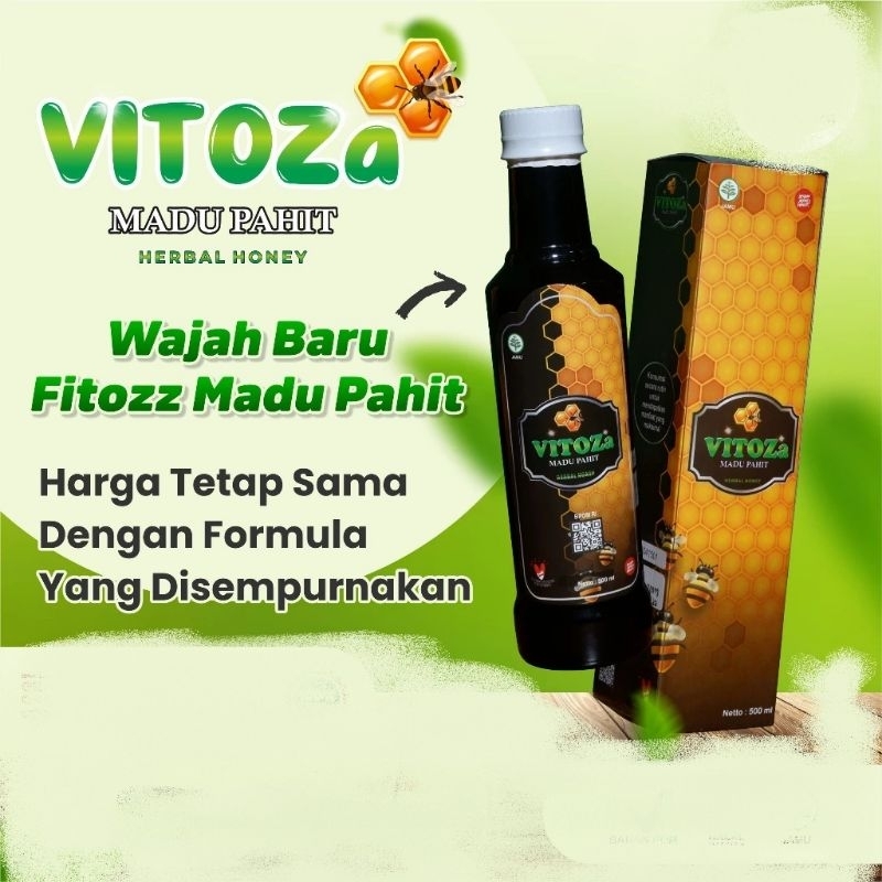 

Madu Pahit VITOZa 500ml Madu Pahit Penyembuh diabetes darah tinggi darah rendah| adiknya Madu Fitozz dan lebih murah