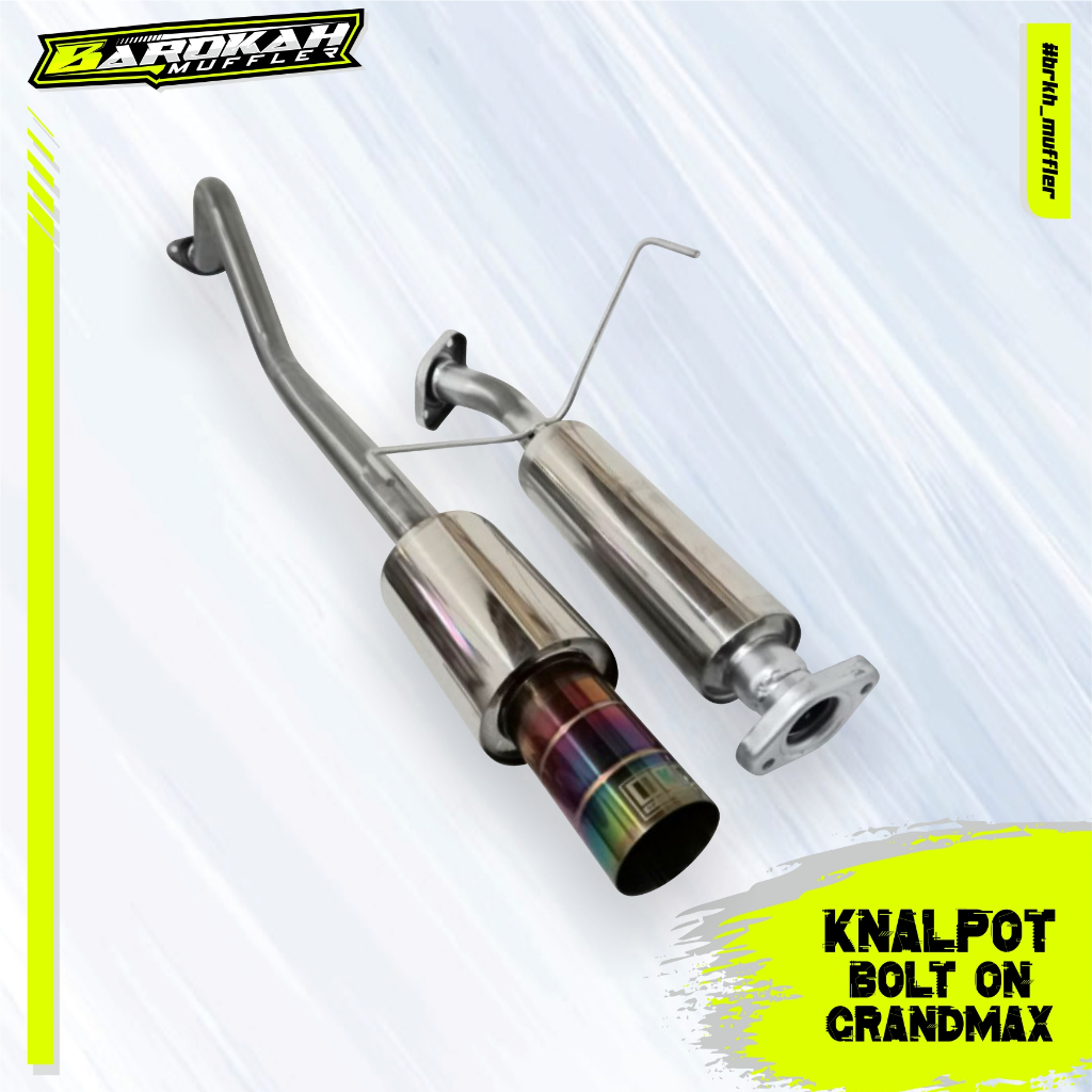 KNALPOT BOLT ON HKS RAINBOW GRANDMAX