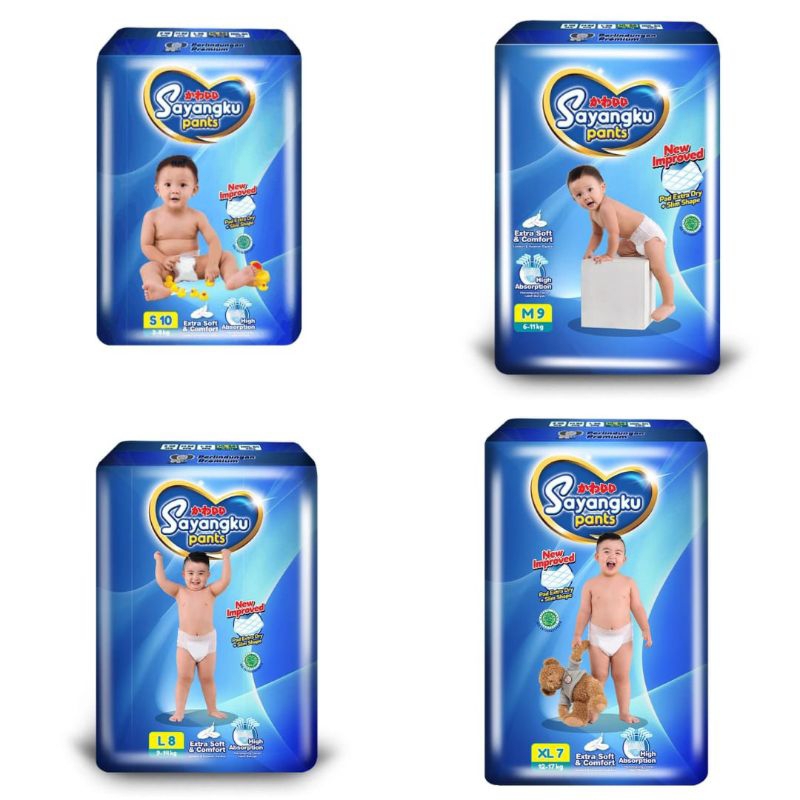 Sayangku Pants S10 / M9 / L8 / XL7