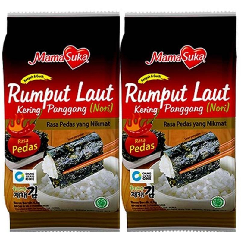 

Mamasuka Rumput Laut Panggang (Nori) All Variant 2XAll Size