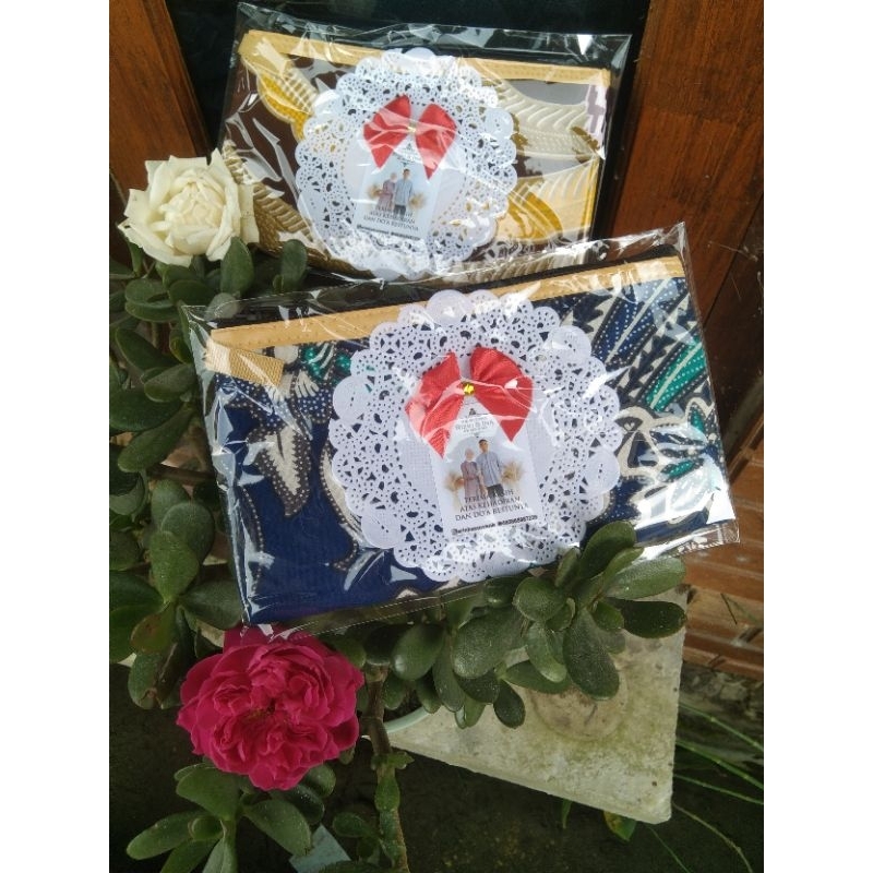 SOUVENIR DOMPET BATIK POUCH BESAR