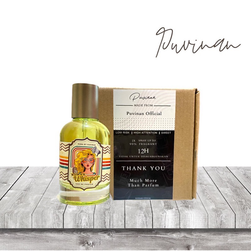 PUVINAN Parfume WOMAN WHISPER Eau De Parfum - Parfum Pria