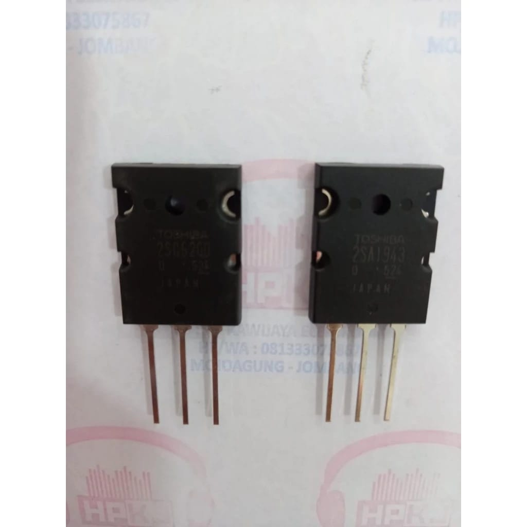 Transistor Final Toshiba 2sc5200 2sa1943 2SC 5200 & 2SA 1943 ( 524 )