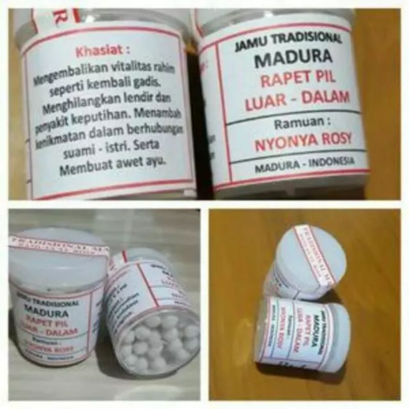 Herbal Pil Nyonya Rosy Rap*at Luar Dalam Tradisional Madura