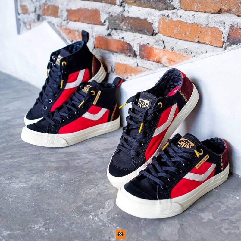 VENTELA SANG SEKERTA LOHITA VANTELA X NEVERTOOLAVISH YANG AYAM HIGH & LOW sepatu ventella
