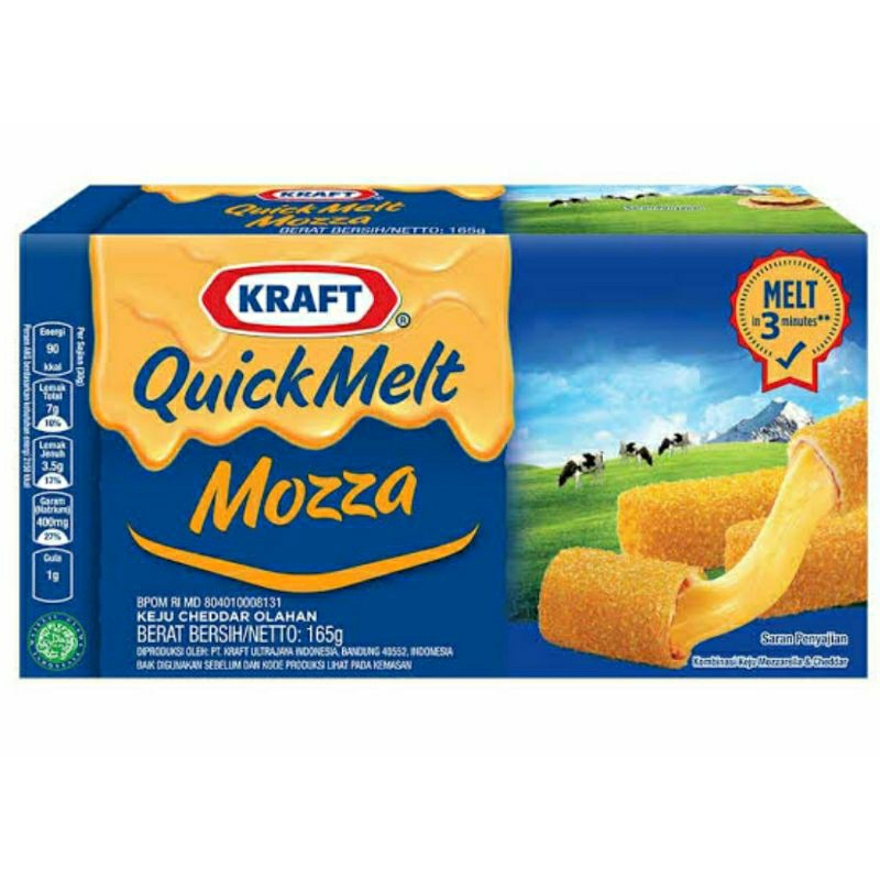 

keju kraft quick melt mozza