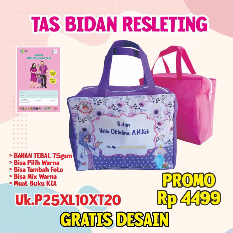 

TAS BIDAN RESLETING - TAS SOUVENIR BIDAN RESLETING MURAH - TAS PARTUS BIDAN - TAS KLINIK