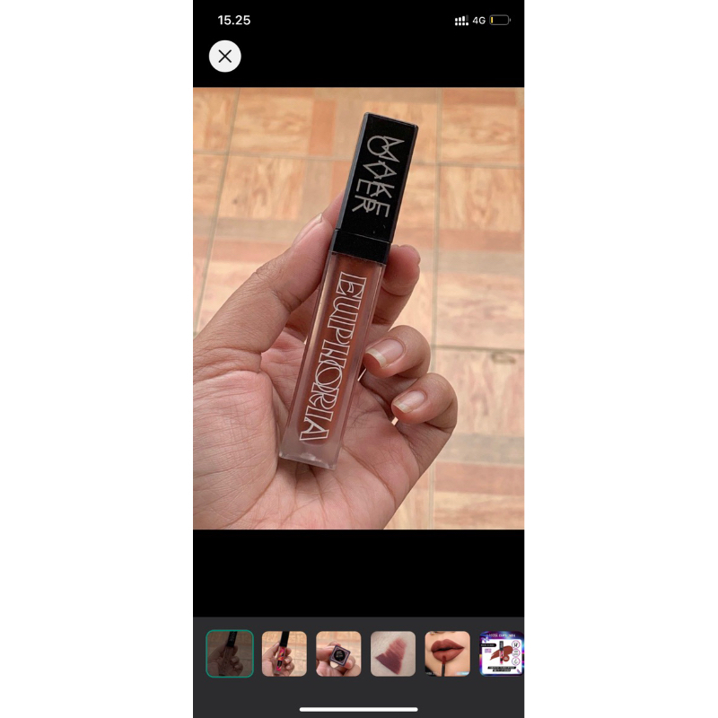 Make Over Powerstay Transferproof Matte Lip Cream Euphoria B201 Triumph