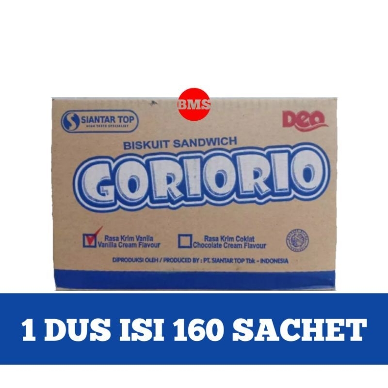 Goriorio 1 Dus 8 pack (isi 160 pcs)