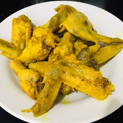 

Sayap Ayam Ungkep Bumbu Kuning / Non Ungkep Bumbu Kuning 1kg