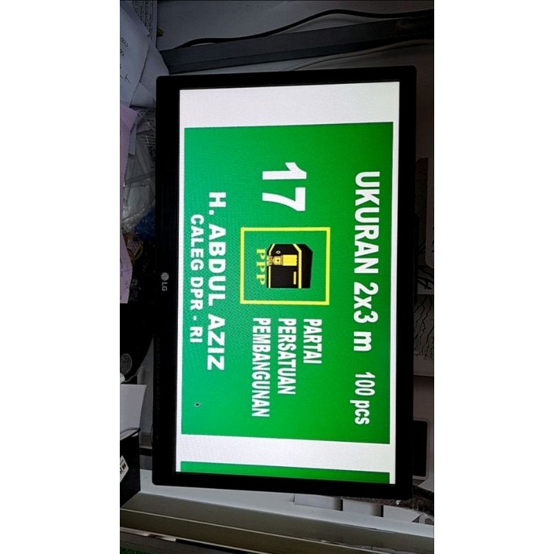 bendera ppp custom 150x225cm