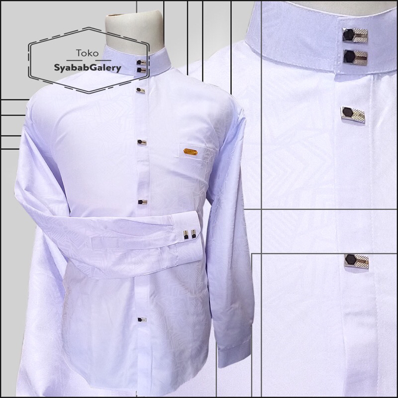 Kemeja Koko Sultan Lengan Panjang