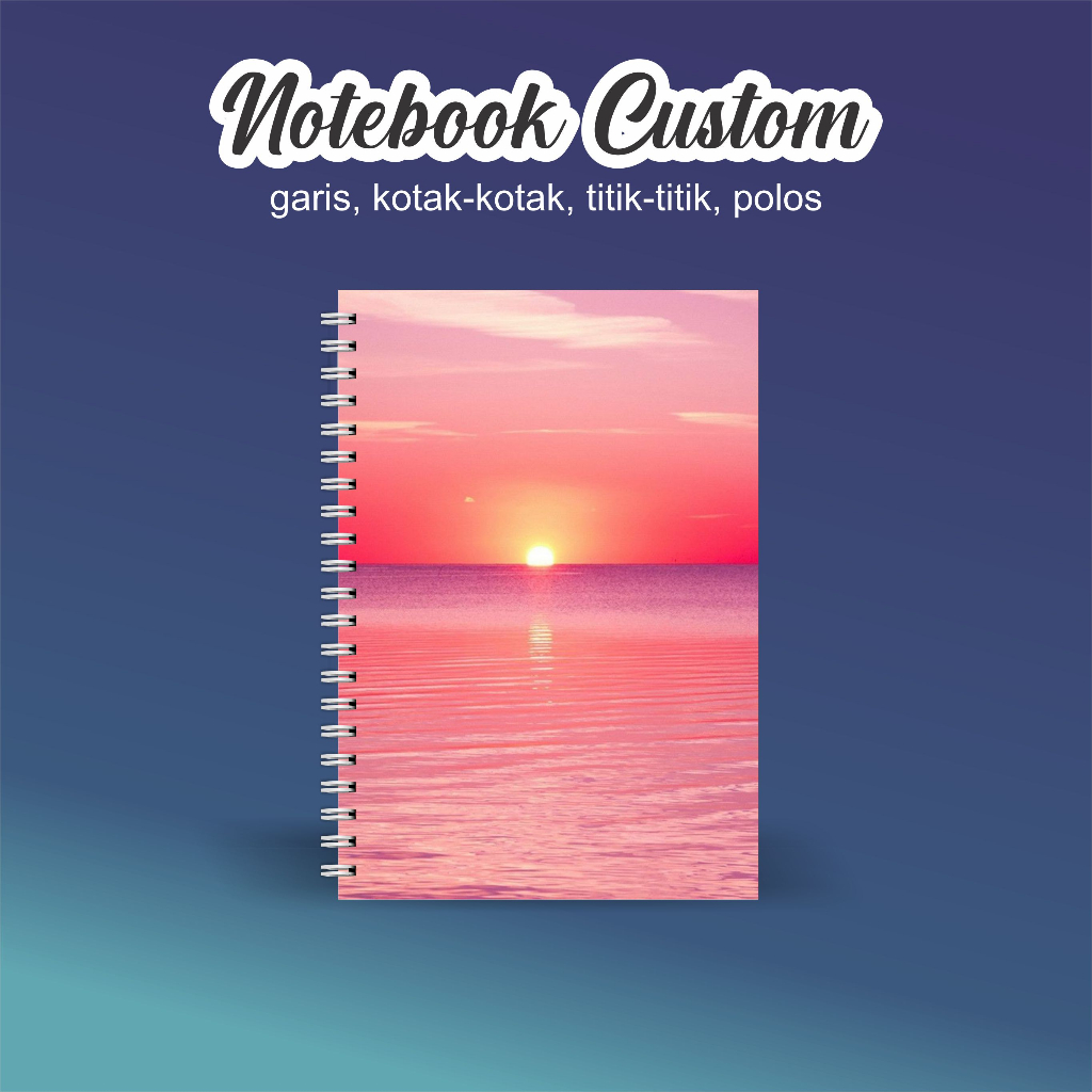 

NOTEBOOK A5 CATATAN/JURNAL BOOKPAPER GRID/KOTAK2#DOTTED/TITIK2#BLANK/POLOS V.59