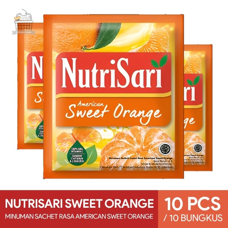 

Nutrisari Sweet Orange - Nutrisari Rasa Sweet Orange - 10 Sachet