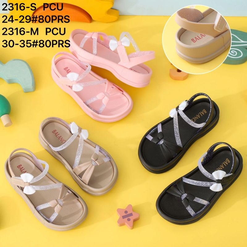 Sandal Anak Perempuan Sandal Tali Pita Anak Wanita Sandal Jelly Chery Anak Import