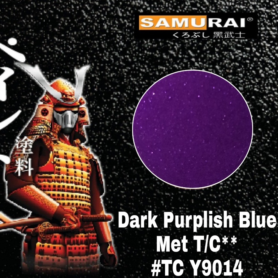 

GROSIR.COD. Samurai Paint Dark Purplish Blue Met TCY9014 cat pilok samurai warna Ungu candy tone pilok samurai Purple cet vilok samurai