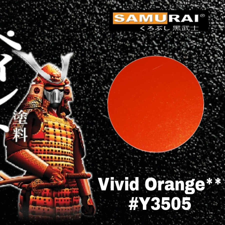 

COD. Samurai Paint Vivid Orange Y3505 cat pilok samurai warna candy Orange candy tone pilok samurai 400ml