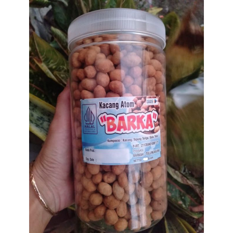 

KACANG ATOM/TELUR KEMAS TOPLES