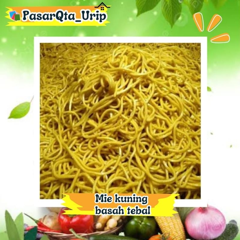 

Mie kuning basah Tebal / Pasar online makassar