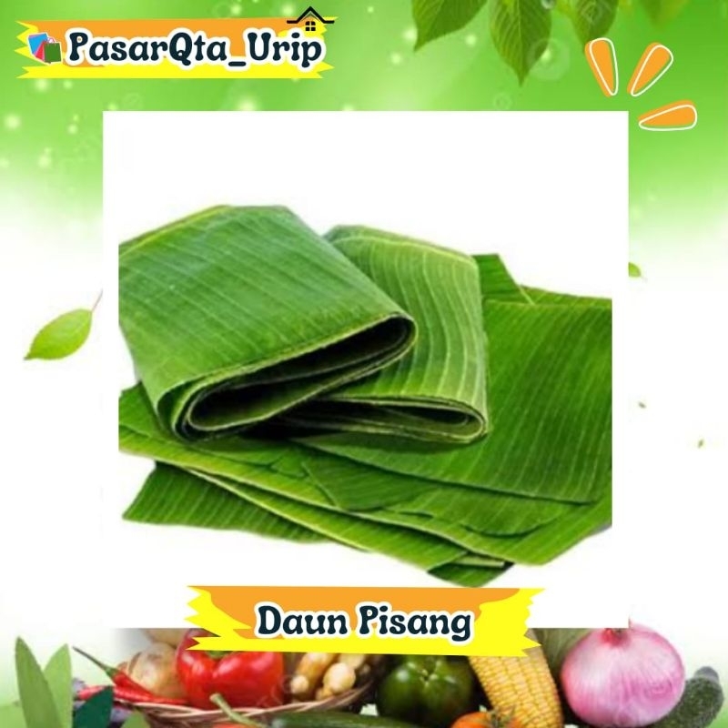 

Daun pisang per ikat / pasar online makassar