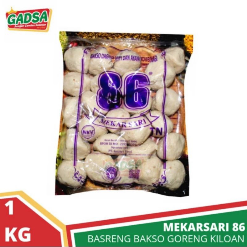 

Basreng Baso Goreng Jumbo Bakso Goreng 1 Kg Isi 25