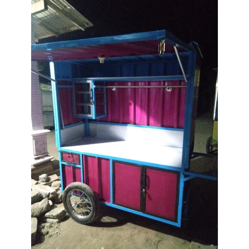 gerobak,rombong,booth angkringan/serbaguna