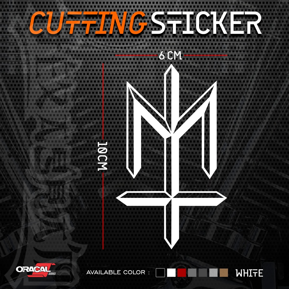 Cutting Sticker Maternal Disaster Logo | Stiker Cutting Logo Maternal Disaster Medium